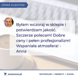 Opinia klientki sklepu essences.pl